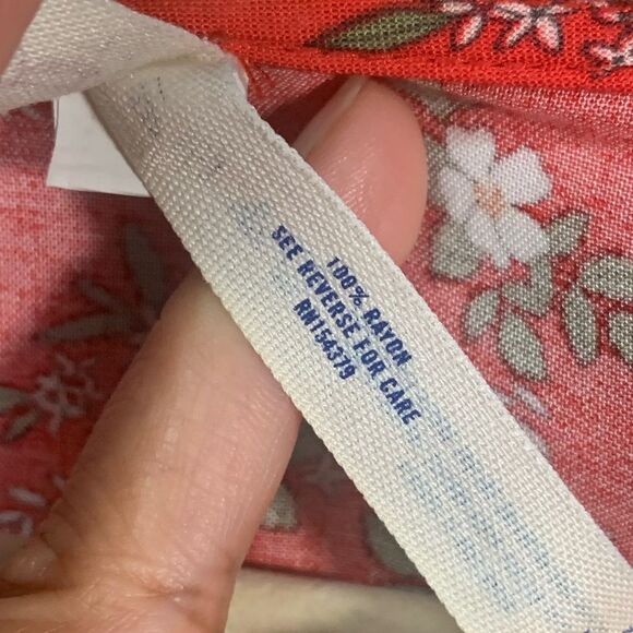 AEROPOSTALE Floral V-Neck Shirt Dress - Picture 5 of 5